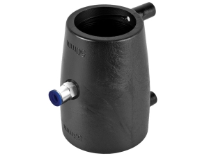 49.75.63.TP Złączka dwupłaszczowa z portem UPP 75x63 mm