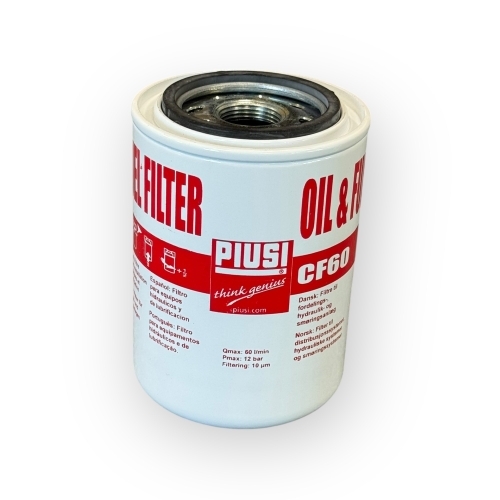 PIUSI: Wkład filtra paliwowego 60l/min 3/4” 10μm (Cartridge)