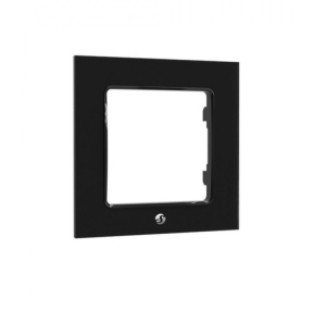 Shelly WF 1 Black - ramka szklana pojedyncza czarna
