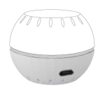Shelly H&T USB Adapter White (biały) - adapter zasilania microUSB